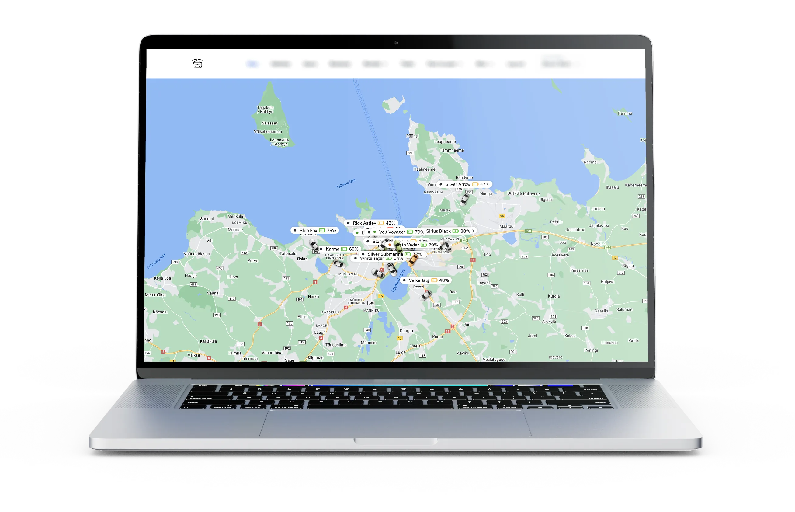 BeastOS dashboard, the operating system for Tesla fleets