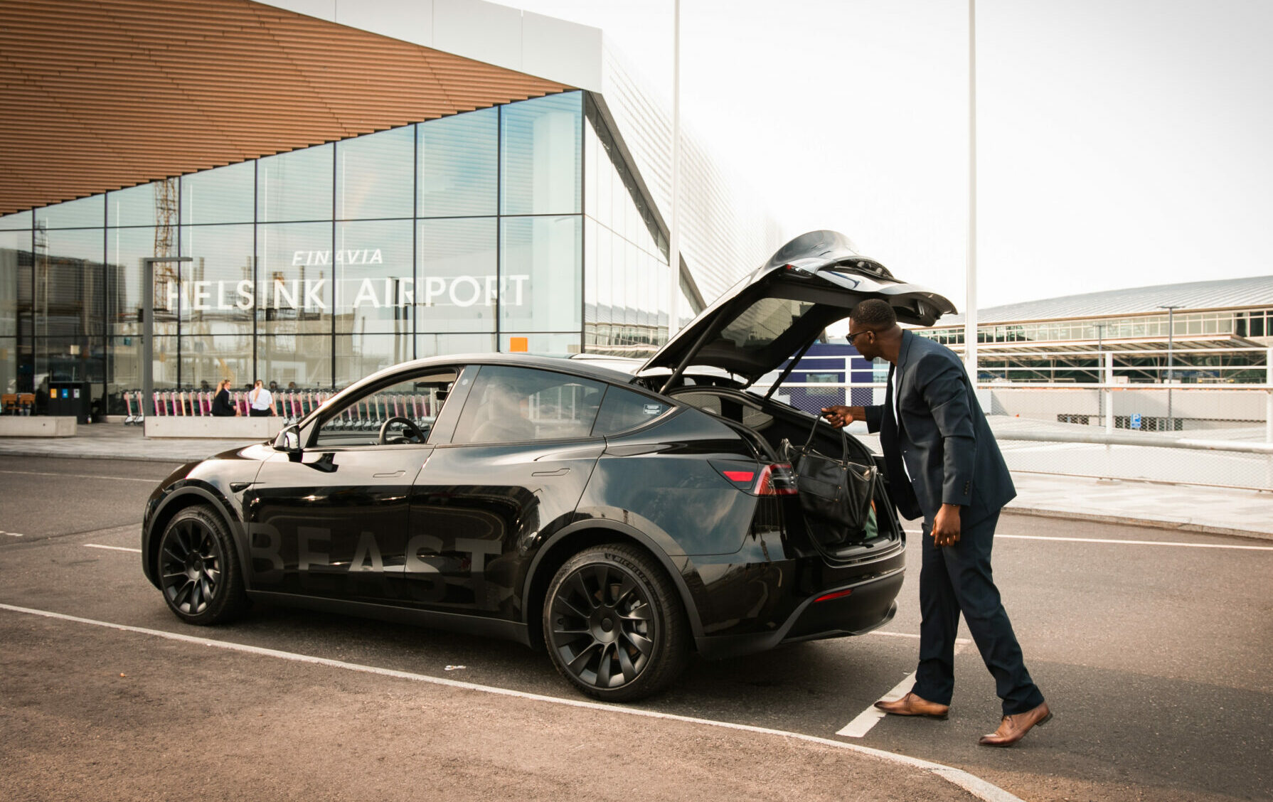 BEAST How To Rent a Tesla with Contactless Booking