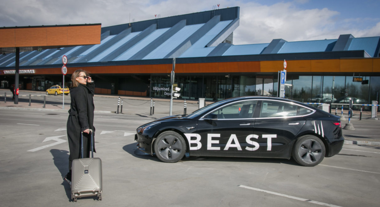 Beast at Tallinn Airport