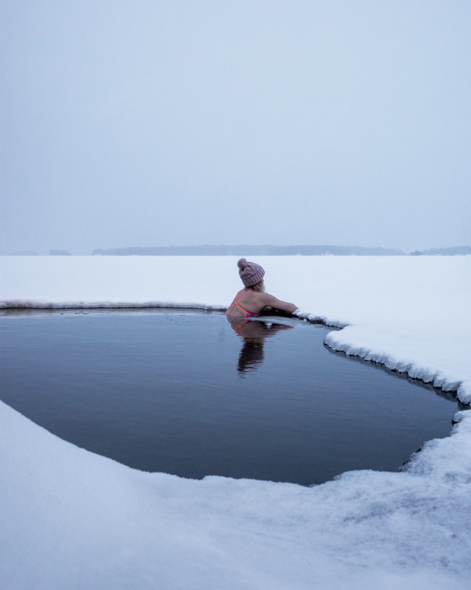 Winter swimming Finland