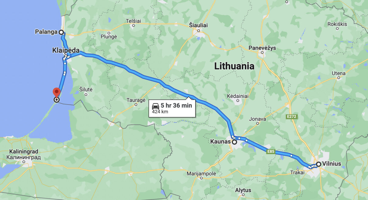 Lithuania road trip