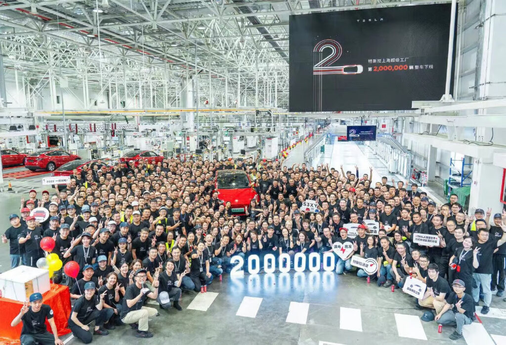 Tesla Giga Shanghai factory